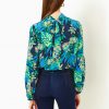 Witaker Printed Silk Top